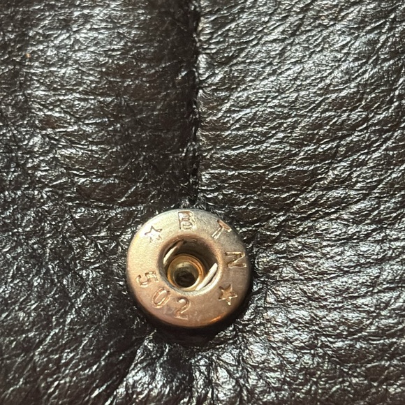 Brighton Leather Embossed Crocodile Wallet Crossbody Shoulder Bag 4" x 7.5" - Picture 14 of 17